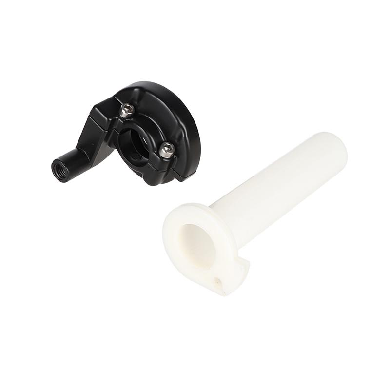 Motorcycle Universal 7/8" 22mm Hand Grip With Throttle Cable Handle Bar Grips For Pit Dirt Bike ATV Quad Motocross Racing