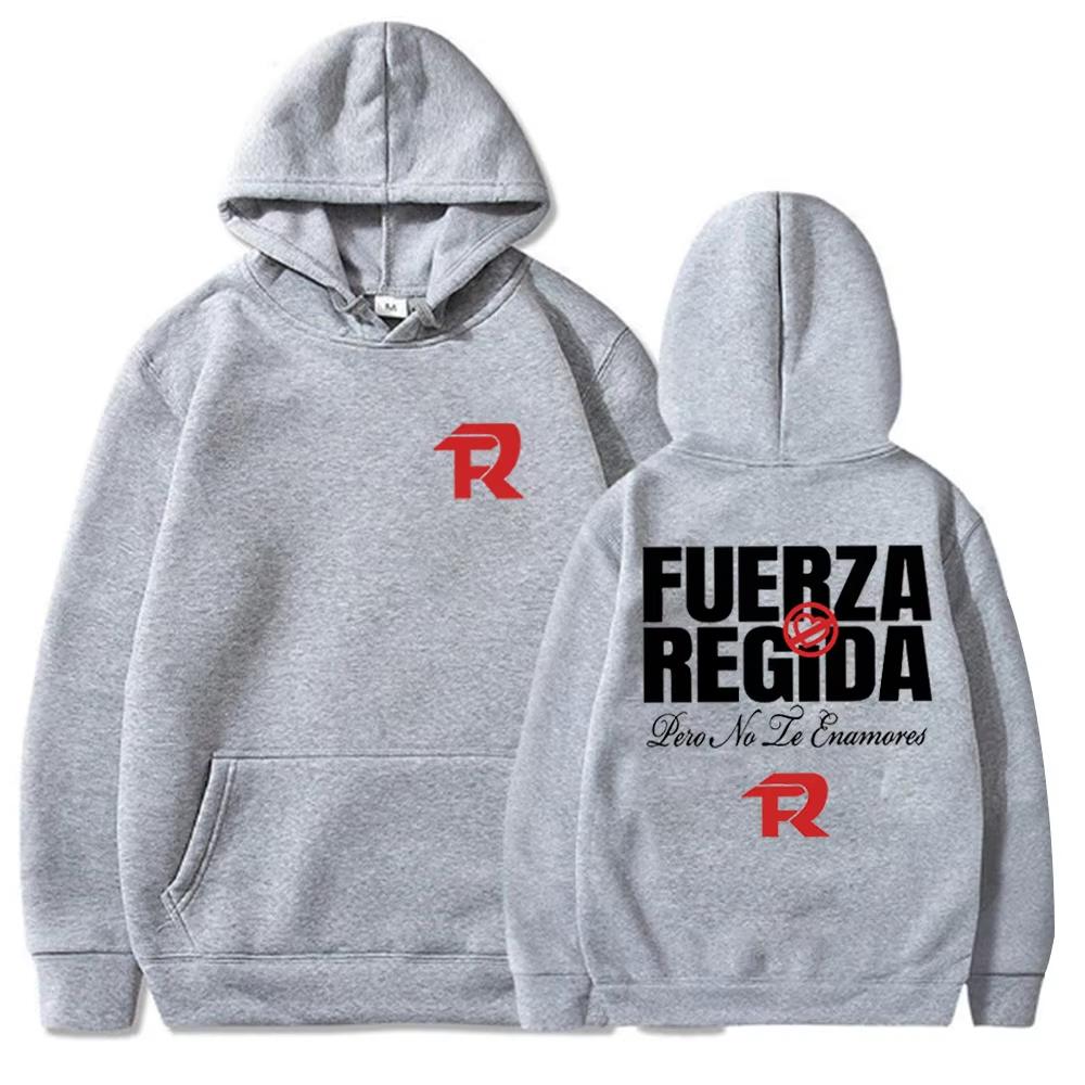 Fuerza Regida Pero No Te Enamores Tour Hoodie Fuerza Regida Album Fan Gift Unisex Long Sleeve Sweatshirts