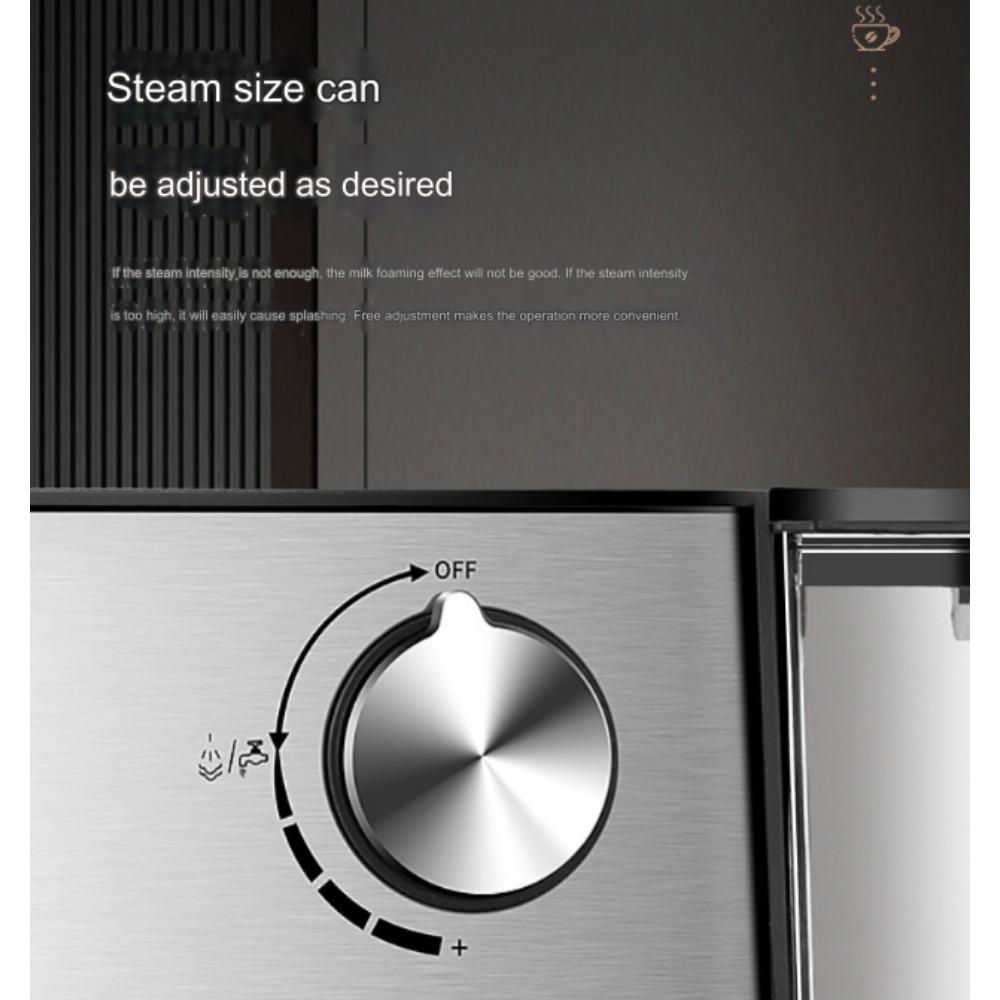 Итальянская кофемашина, бытовая небольшая полуавтоматическая офисная кофемашина с паром высокого давления и вспениванием молока