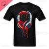 Dj Headphones T Shirts Graphic Streetwear Short Sleeve Oneck Harajuku Music Techno Tshirt Funny Unisexs Clothing For Ladies