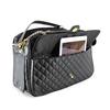 Portable Pet Cats Carrier Bag Big Capacity PU Leather with Shoulder Straps Shoulder Breathable Mesh PU Leather