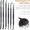 6Pcs Black Pick Set  Auto Detailing Tools Car Accessories Parts Detailing Tools  For Car