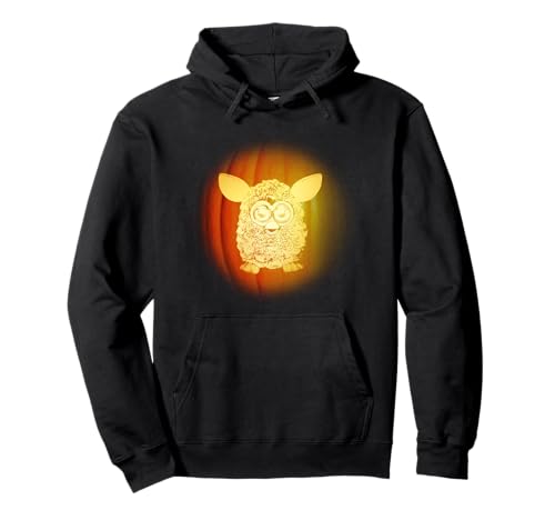 Furby Carved Pumpkin Shape Portrait Hoodie