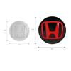 4pcs Car Wheel Center Cap Hub Cover Badge Emblem Sticker Car Accessorie For Honda Civci FIT CRV Accord Jazz HRV Stepwgn CRZ 5th