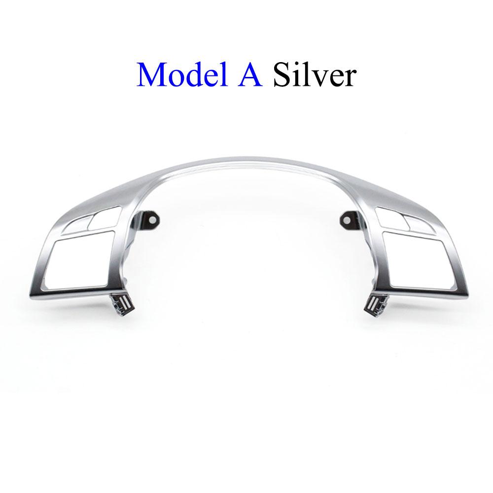 LHD RHD Car Steering Wheel Cover Chrome Trim Panel Replacement For BENZ C E M ML GL GLS G Class W204 W212 W166 W463 A0994640513