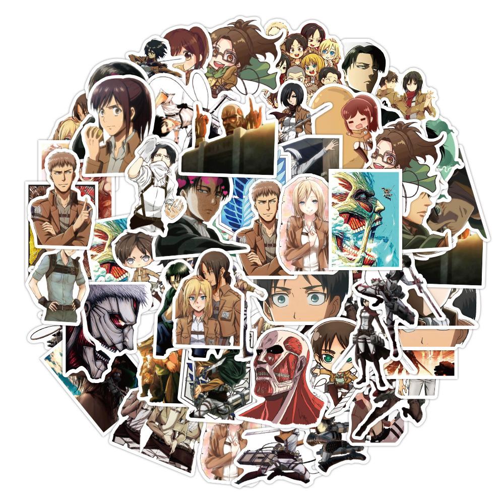 50Pcs Jujutsu Kaisen Anime Graffiti Stickers Waterproof Cartoon Decals For Phone Skateboard Laptop Luggage Diy Decor