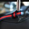 Leather Car Seat Back Hook Holder for Citroen C1 C2 C3 C5 C4L DS3 DS4 DS5 Xsara Saxo Berlingo Jumpy Picasso C-Elysee Car Styling alf123