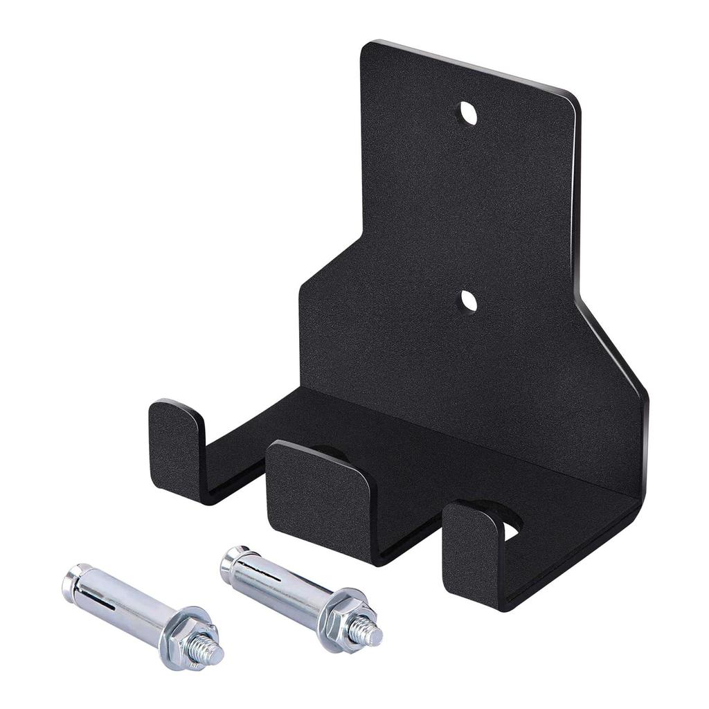 Vertical Hanging Barbell Rack Double Barbell Holder Wall Mounted Barbell Storage Rack Dumbbells Stand Rod Holder