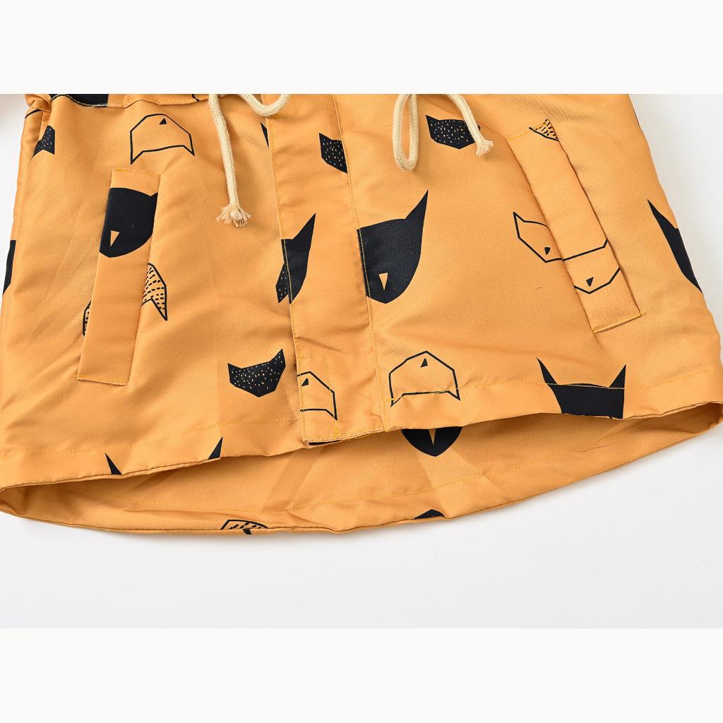 Осенняя детская куртка-ветровка с капюшоном и милым принтом для мальчиков, детская куртка для спешки, красивая куртка для мальчиков