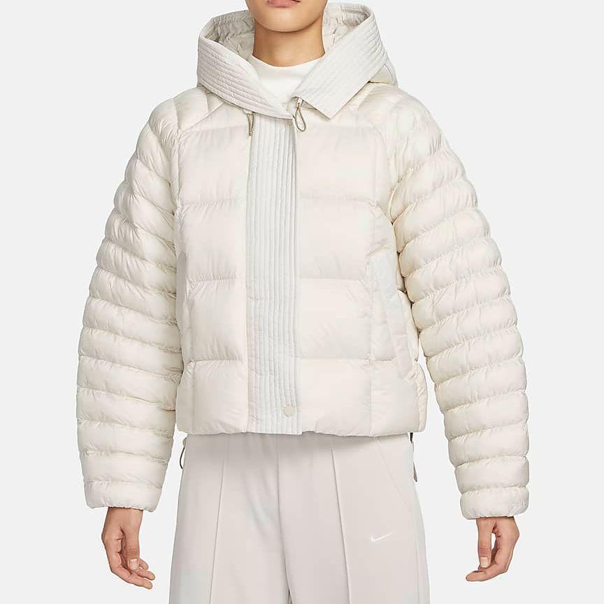 New Nike Puffer Jackets Women's White FB8730-104