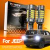 2 шт. светодиодный фонарь заднего хода W16W T15 921 Canbus для JEEP Compass Renegade Patriot 2007-2017 Grand Cherokee 2014-2019