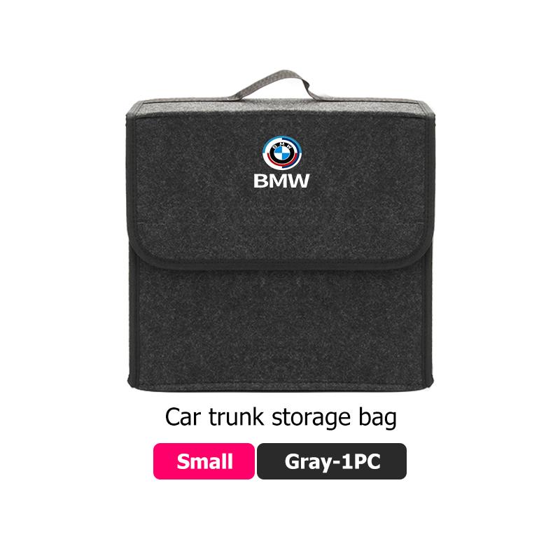 Car Trunk Organizer Large Capacity Storage Folding Box Auto Accessories For BMW G01 G02 F15 F16 G05 G06 G07 F07 G30 G32 F40 F44 SU5