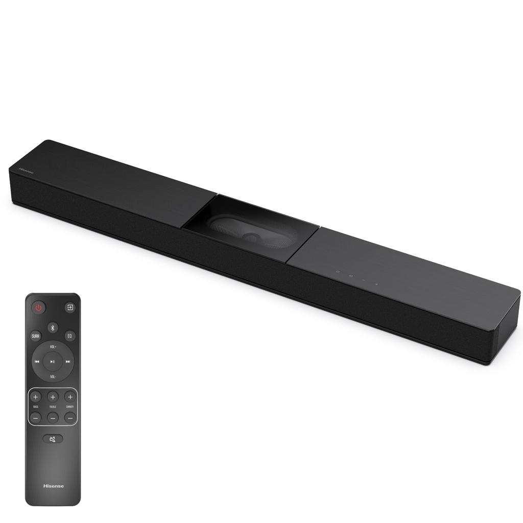 Hisense Soundbar Speaker HS2000N Subwoofer Compatible with 2024 Model Black 2.1ch Built-in Bluetooth/HDMI/ARC