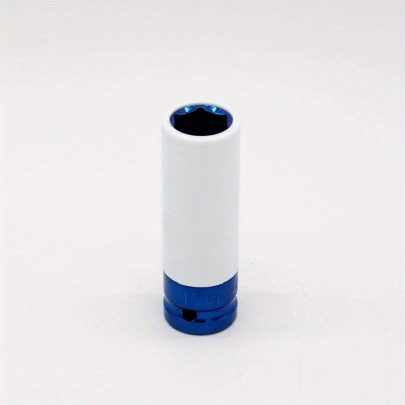 Набор из 3 шт. торцевых головок для гаек колес глубокого ударного действия 1/2 дюйма - Премиальная защита ведущего колеса для защиты шин - Не повреждающие, сверхпрочные