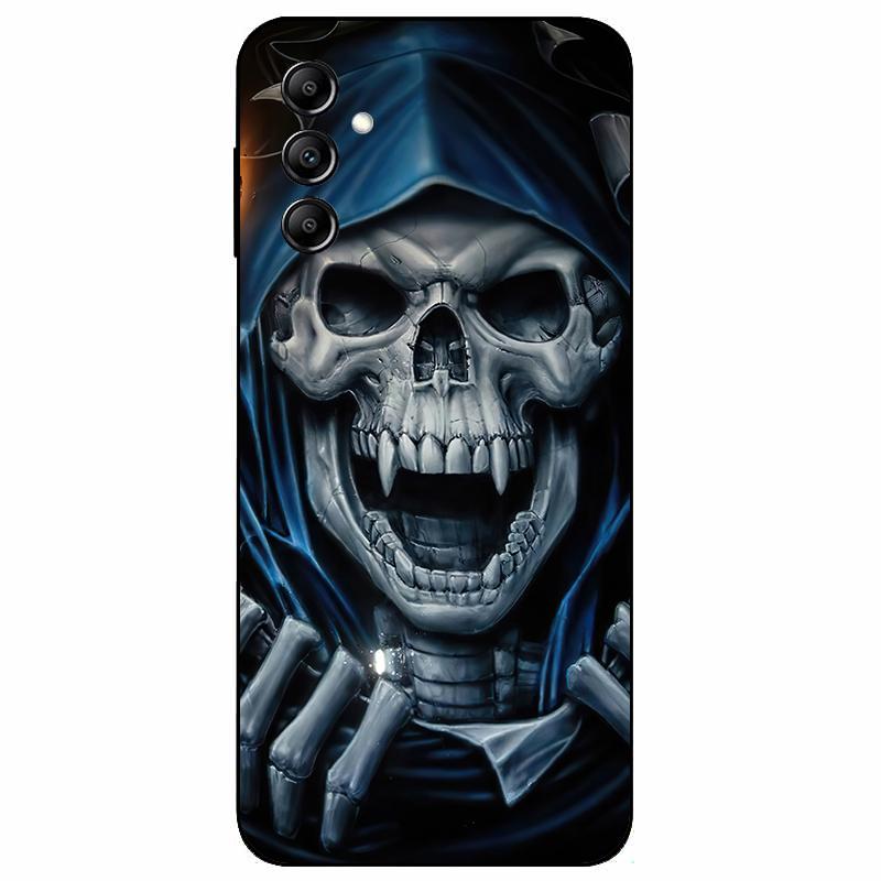 Для Samsung A14 4G A 14 M14 5G Чехол Расписной ТПУ Мягкий Силикон Черный Funda для Samsung Galaxy A14 A145F Бампер GalaxyA14 M 14 Сумка