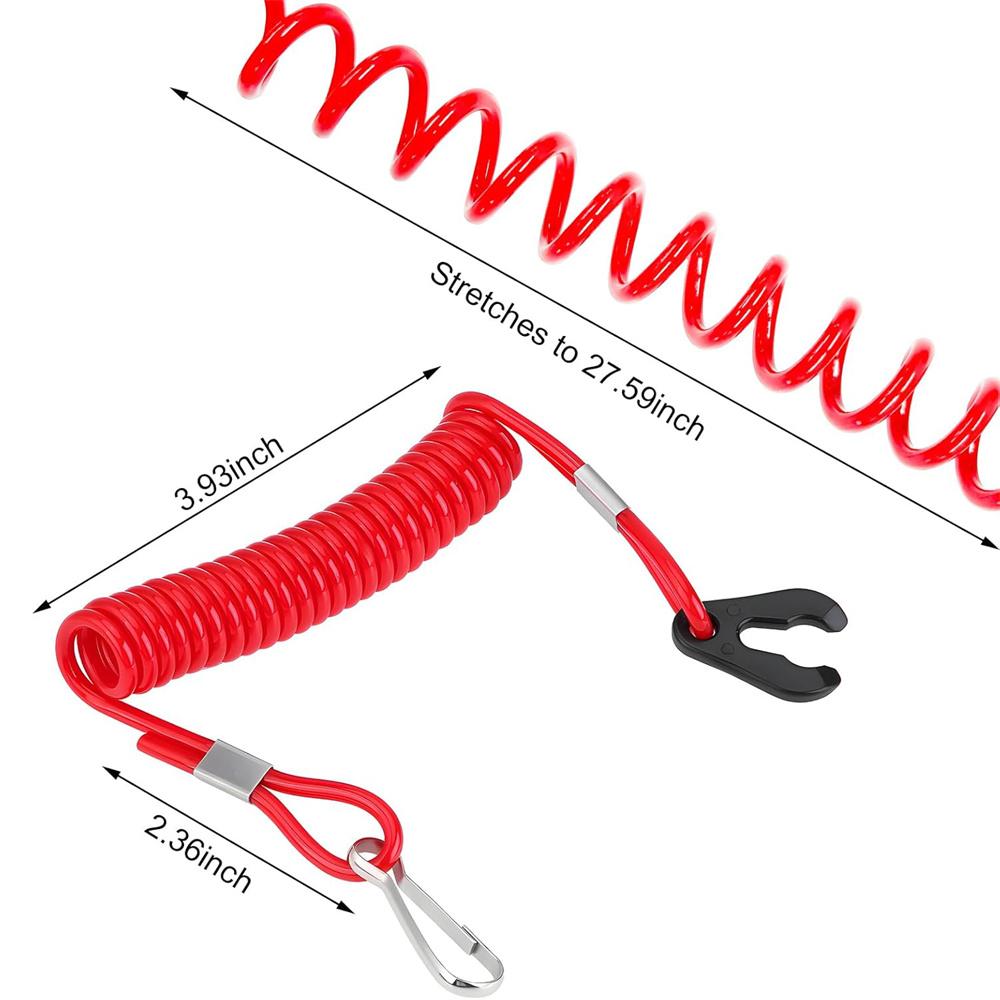 For Watercraft Outboard Motor Replacement Engine Stop Lanyard 6E9-82575-00/01/02