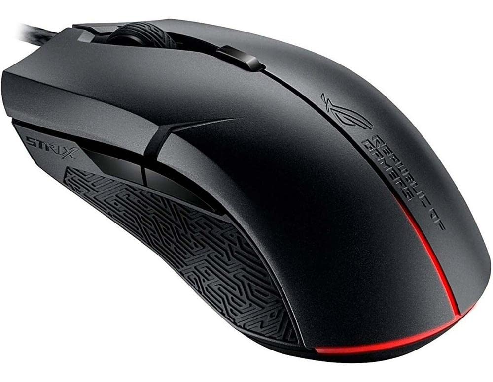 Игровая мышь ASUS P302 ROG STRIX EVOLVE имеет сменную верхнюю крышку, полностью адаптированную ко всем механизмам хвата и стилям.
