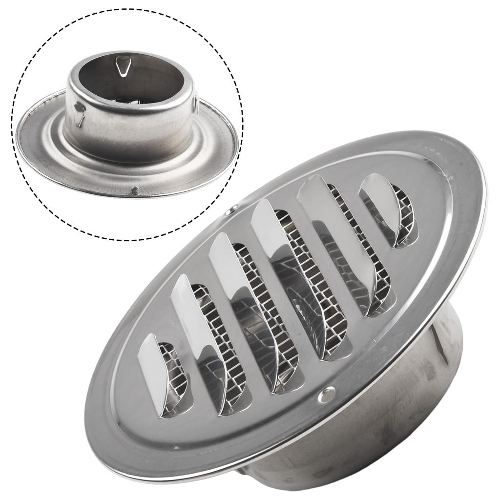 Anti Rust Air Vent Grill Cover Insect Protection Silver