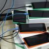 Европейские вилки Быстрое зарядное устройство USB C 20 Вт Встроенный светодиодный индикатор статуса зарядки Портативный дизайн Для использования с несколькими устройствами