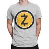 Zcash Zec Крипто Логотип Новинка 100% Хлопок Футболка Zcash Zec Топы Футболки Для Унисекс