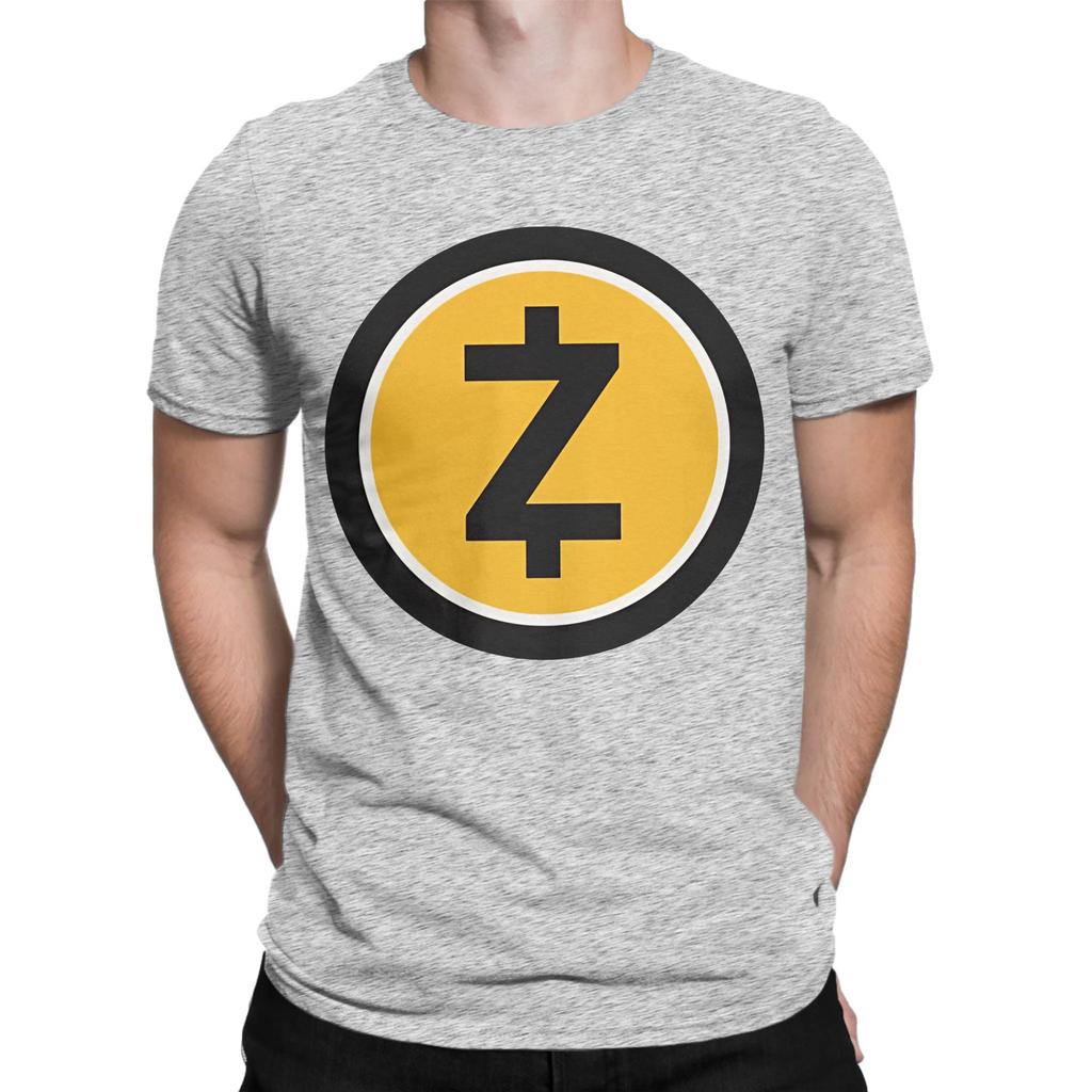 Zcash Zec Крипто Логотип Новинка 100% Хлопок Футболка Zcash Zec Топы Футболки Для Унисекс