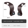 BABD1 2025 Hot Car Interior Seat Hooks Sundry Storage Holder For BMW M Power I3 G08 F15 F16 G20 G30 G11 G12 E36 E34 F94 F95 F97 F98 F9