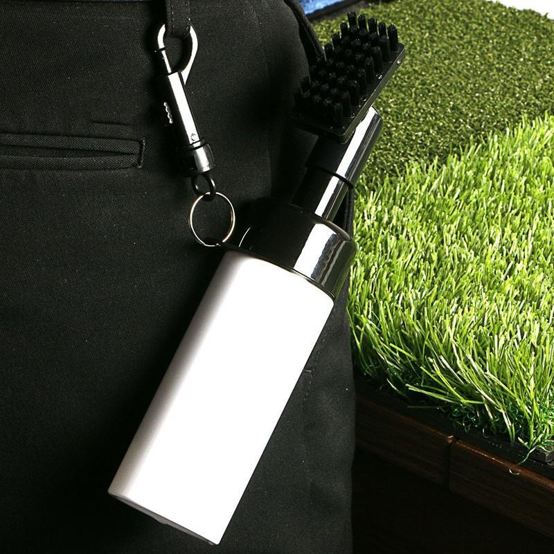 1Pc Golf Club Cleaner Groove Tube Golf Brush Golf Club Brush with Leakproof Reservoir Tube Squeeze Bottle for Easy Cleaning