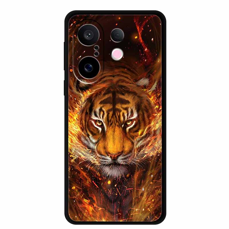 Для Vivo S30 Pro Mini Чехол Роскошный Мультяшный Рисунок Крутой Мягкий Силиконовый Чехол для Телефона для Vivo S30 Pro Mini 5G Защитные Чехлы