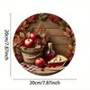 Винтажная металлическая табличка Форма корня мха Лицо Арт-плакетка 20x20 см Декор для дома и сада
