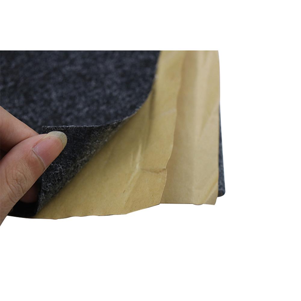 Gray 0.5M*1Meter Self-adhesive Speaker Flannel Speaker Cloth Subwoofer Patch Subwoofer Felt Cover