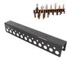 Heavy Screwdriver Storage Rack Black Hand Tools Organizer Wall Mount Screwdriver Holder  Garage