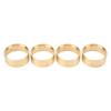 4Pcs Brass Internal Beadlock Ring Clamp Ring for 1.0 Inch Wheel Rim for 1 24 RC Car Upgrade Parts