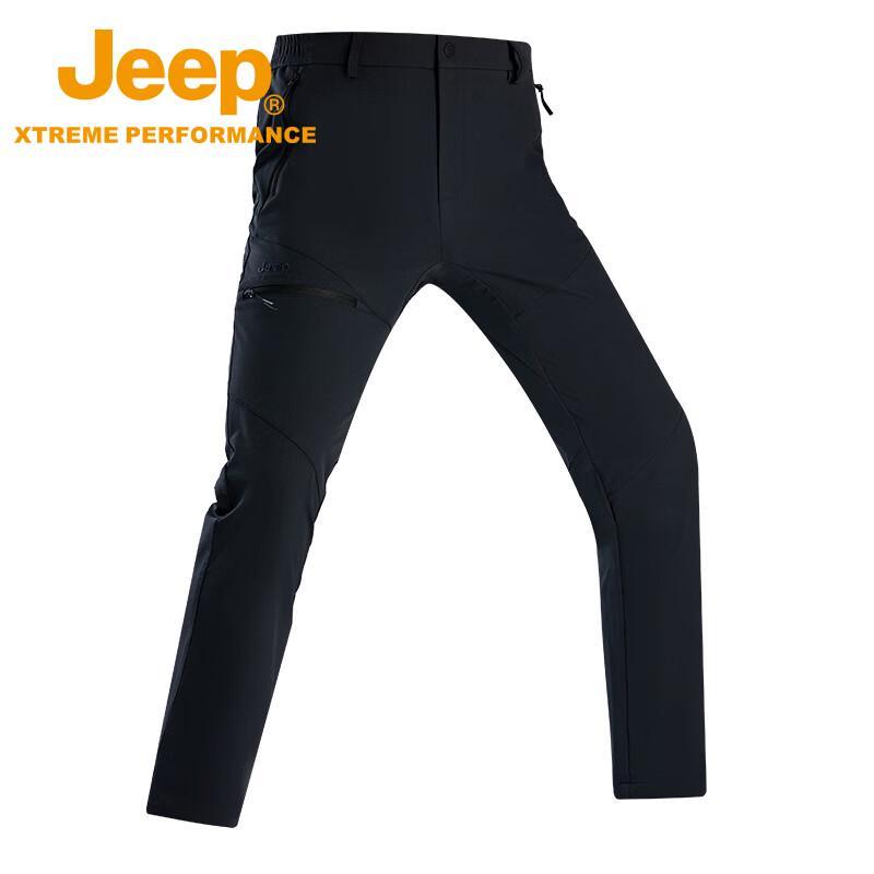 Jeep Men's Breathable Windproof Waterproof Outdoor Cargo Pants