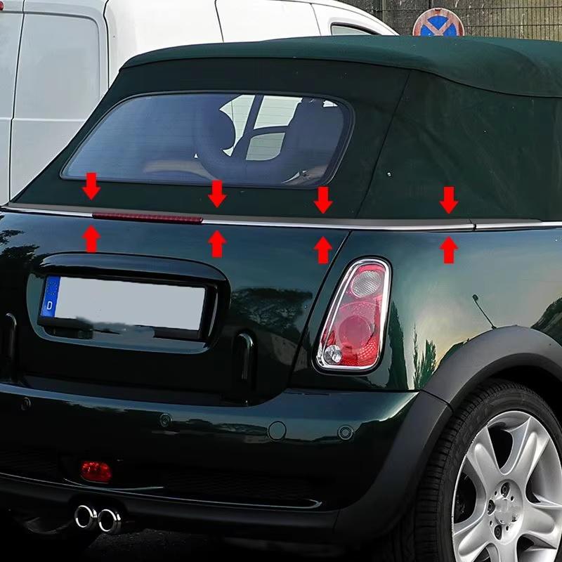 Для BMW Mini One Cooper S Кабриолет R52 Задний мягкий верх Ремонтный комплект уплотнителя кузоваХороший продукт