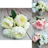Luxury Faux Peony Flower Arrangement With Diy Home Decor And Event Use