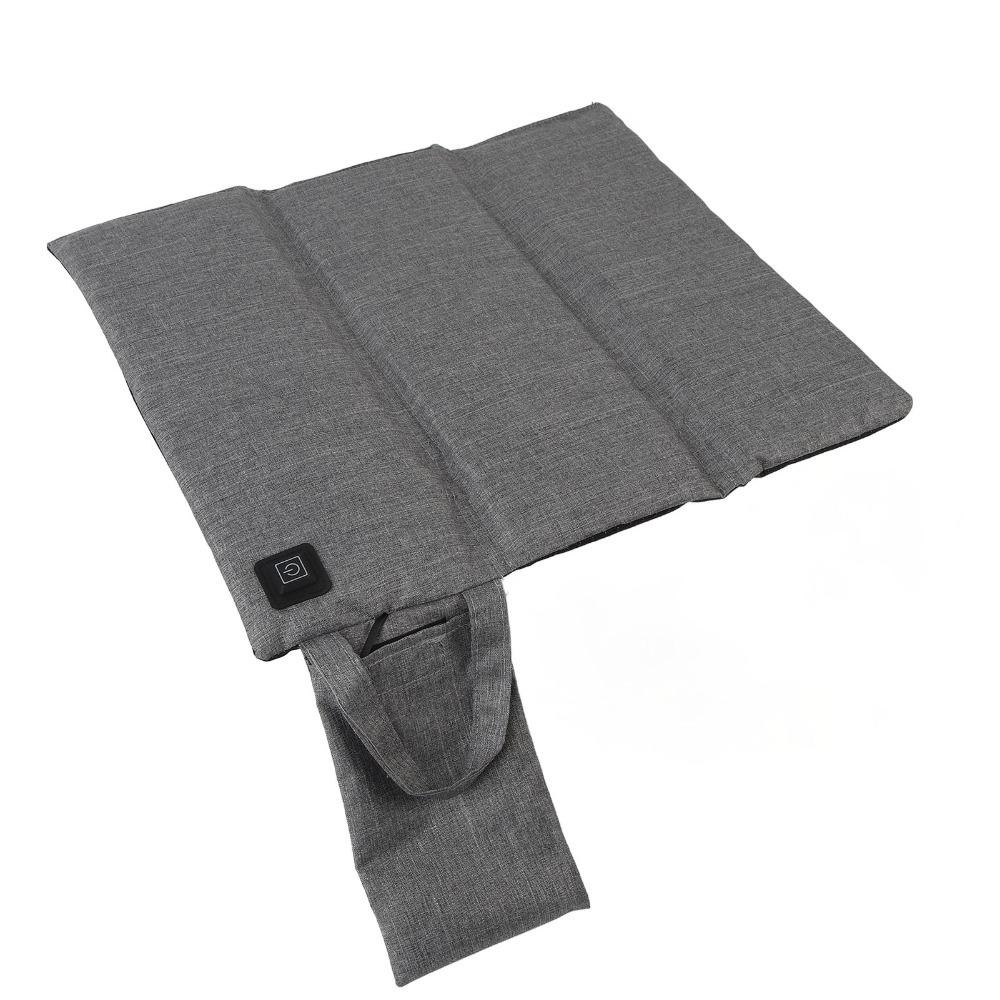 600D Oxford Fabric USB Heating Pad 3 Heat Settings Heated Camping Chair Pad Camping