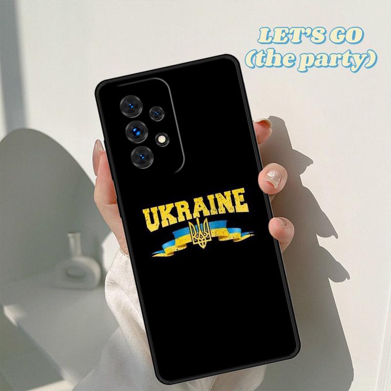 Чехол для телефона с флагом Украины Для Samsung Galaxy A42 A31 A40 A51 A71 A32 A80 A91 A52 A72 A73 A20e A21S A50 A70 A11 A12 Чехол
