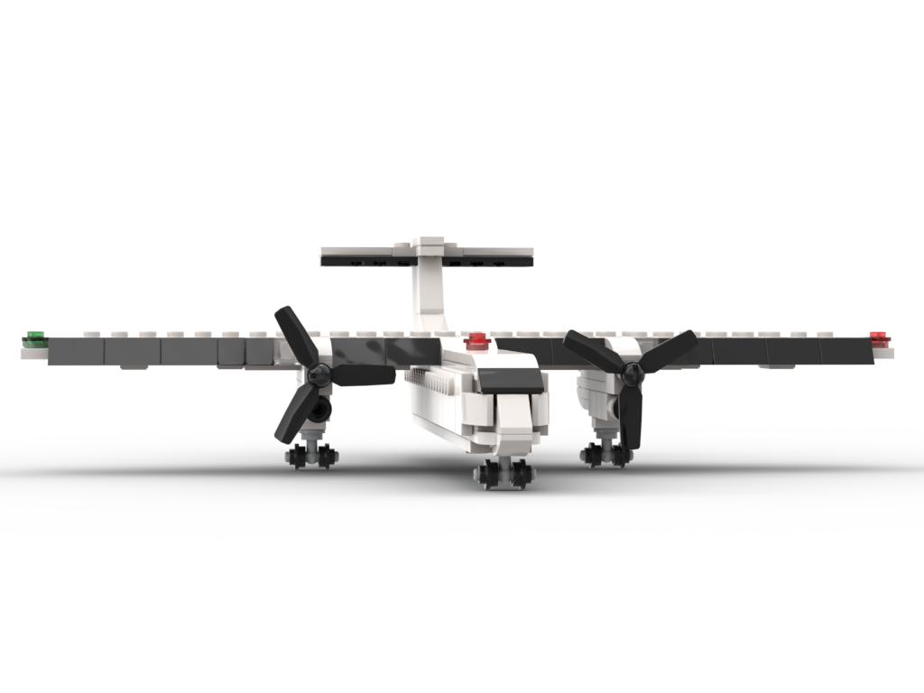 Hot Scale 1:125 Civil Airliner Model MOC Building Bricks War Equipment Modular Technology Boeing Aircraft Puzzle for Fans Gifts