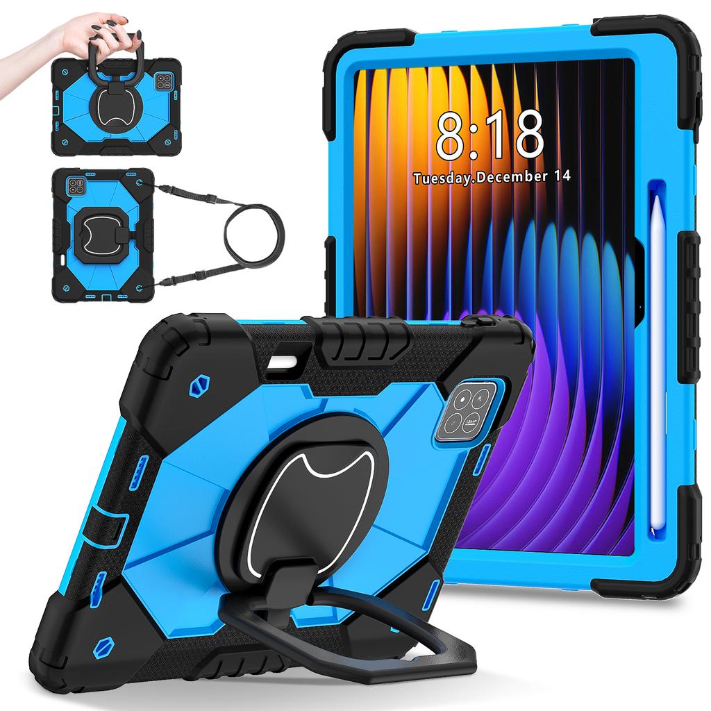 Для Xiaomi Pad 7 Pro/Pad 7 Чехол Силикон+ПК Подставка Чехол для планшета
