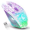Проводная оптическая игровая мышь с RGB, высокий DPI, 6 программируемых кнопок, USB, совместима с и другими версиями VersionTECH. 7-цветная подсветка, Точность, 4-уровневая регулировка,