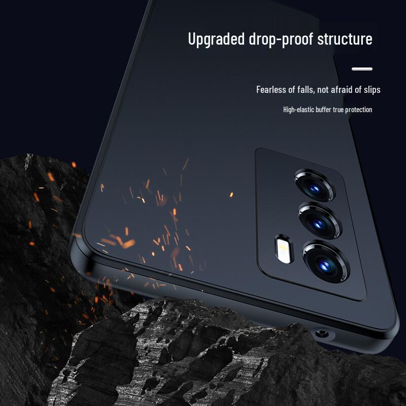Матовый чехол из жидкого силикона для iQOO Neo5S