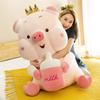 Новая бутылка свинья тряпичная кукла плюшевая игрушка креативная мультяшная кукла свинья большого размера подушка для сна