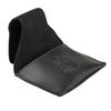 1-5PCS Black Billiards Leather Pouch Chalk Holder Pouch with Clip Pool Snooker Chalk Holder Accessories 9.5*5cm