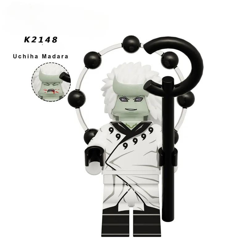 KDL819 Наруто строительные блоки аниме мини-игрушки фигурки собрать рождественский подарок для детей WM6112 Kaguya K2150 K2146 K2144