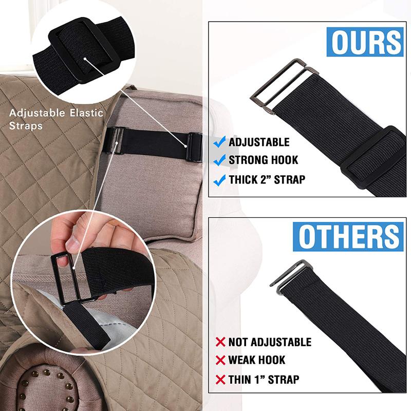 Водонепроницаемый чехол для дивана для гостиной, нескользящий чехол для дивана, стеганый, моющийся, регулируемый чехол для дивана, чехлы на 1/2/3/4 сиденья для кресел