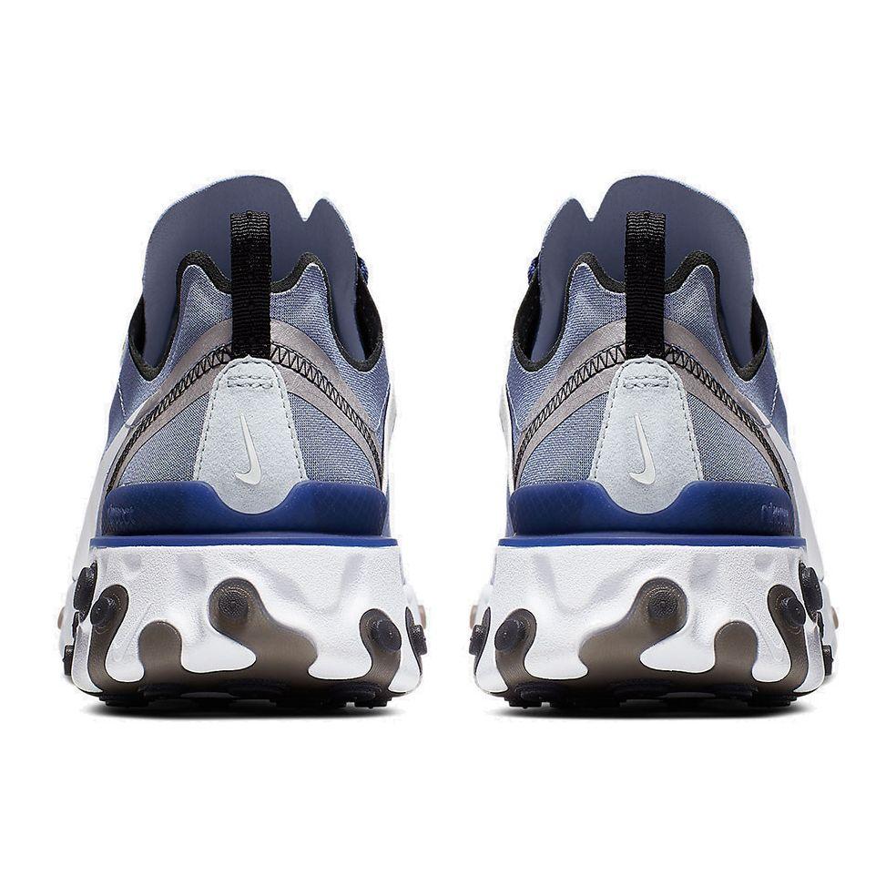 Nike Кроссовки унисекс React Element 55 Indigo Fog Blue White-Mystic-Navy-Half Blue BQ6166-402