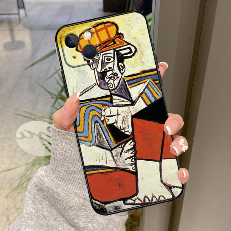 Чехол с абстрактной картиной Пикассо для iPhone 17 Pro Max 16 15 13 12 11 14 Pro Max Plus 13 12 Mini 16e 17 Air Задняя крышка