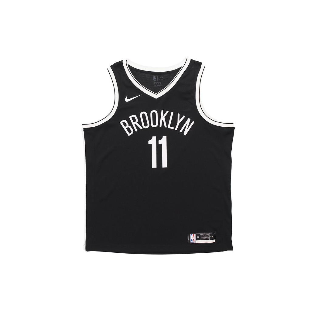 Nike NBA Brooklyn Nets 2020 Kyrie Irving Icon Edition Swingman Jersey Black Men Streetwear CW3658-015