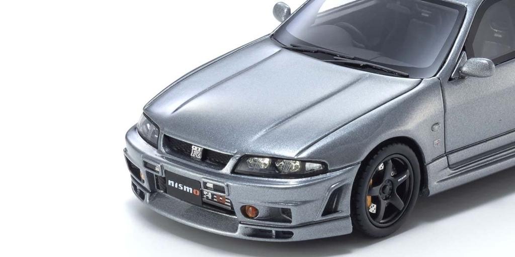 Kyosho Original Nissan Skyline R33 Nismo Grand Touring Car Gray Finished Product KSR43109GR 1/43 GT-R