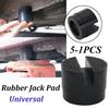 Universal Car Lift Jack Stand Rubber Pads Frame Protector Accesscries Repair Slotted Car Jack Adapter Pads Rubber Floor Car T7B7